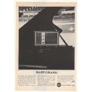  1963 RCA Tribune FM/AM Radio Baby Grand Print Ad