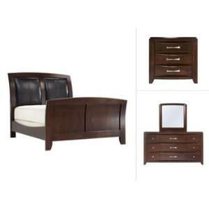  Rodea Cabernet 4Pc Queen Bedroom Set