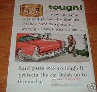 1957 Buick Super Ad Simoniz Vista  