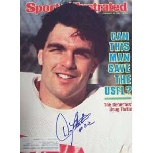  Doug Flutie (Generals, USFL) Sports Illustrated Magazine 