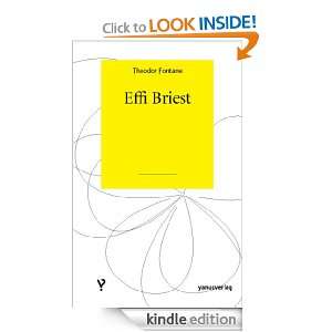   Briest (German Edition) Theodor Fontane  Kindle Store