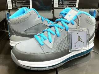 Nike Air Jordan Flight 9 Max Rst 486875 008 Grey/Blue Shoes Men Size 