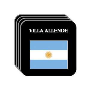 Argentina   VILLA ALLENDE Set of 4 Mini Mousepad Coasters