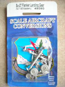 Scale Aircraft Conversions 1/48 Landing Gear for Academy Su 27 Flanker 
