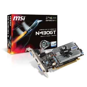  MSI N430GT MD1G/LP nVidia GeForce GT430 1GB DDR3 VGA/DVI 