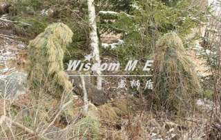 New Airsoft Jungle  desert Ghillie Bionic Hunting Suit  