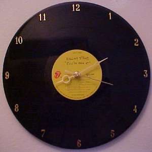  Rolling Stones   Exile on Main St LP Rock Clock 