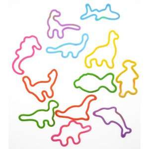  Animal Shaped Rubber Band Bracelets 12 pack Toys & Games