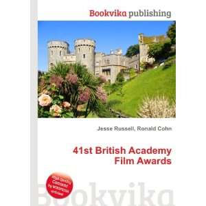    41st British Academy Film Awards Ronald Cohn Jesse Russell Books