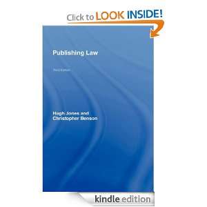 Publishing Law, Third Edition Christopher Benson  Kindle 