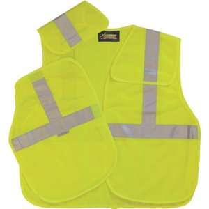   Class 2 Breakaway Safety Vest   Lime, 2XL, Model# SV3315MBA XXL Home