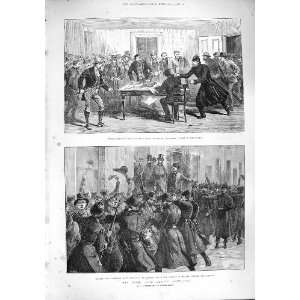  1887 POLICE RAID RENT OFFICE LOUGHREA LEAGUE DILLON