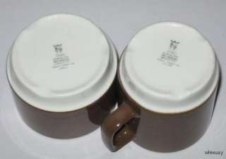 Figgjo Norway Vitro Porselen Cream & Sugar Set Brown  