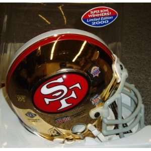   Francisco 49ers t/b 1965 95 Riddell Replica Helmet