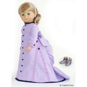  Victorian Bustle Back Dress & Boots ~ Historical Doll 