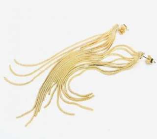 Stylish Gorgeous Long Chain Tassel Dangle Dangle Earrings Drop  