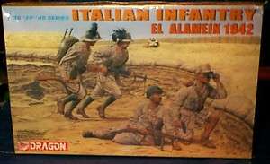 Dragon Italian Infantry El Alamein 1942 1/35 Sealed  
