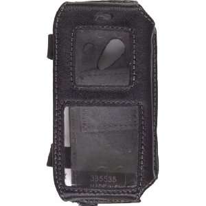 Wireless Solutions Leather Case with Ratcheting Belt Clip for Viaero 