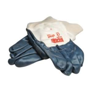Ansell Edmont Industrial Gry/wht Med 1/pr Edge Foam Knitwrist Glove
