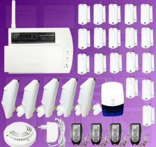 GSM TOUCH KEYPAD WIRELESS HOME SECURITY ALARM SYSTEM 3B  