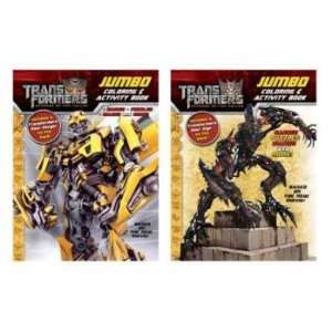  Transformers Movie Jumbo Color/Activity Book Case Pack 60 