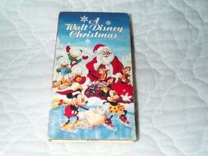 WALT DISNEY CHRISTMAS VHS OOP 6 CARTOONS PLUTO MICKEY  