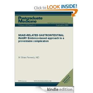 NSAID RELATED GASTROINTESTINAL INJURY Evidence based approach to a 