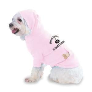   TRAINING Hooded (Hoody) T Shirt with pocket for your Dog or Cat LARGE