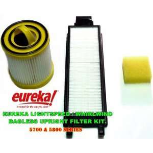 Eureka Litespeed Whirlwind Bagless Upright; 5700 & 5800 Series Filter 