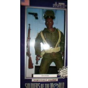  Wwii U S Army Infantry 12 Inch Aa Black African American 
