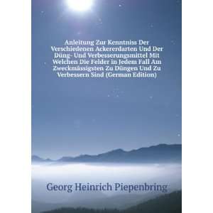   Zu Verbessern Sind (German Edition) Georg Heinrich Piepenbring Books
