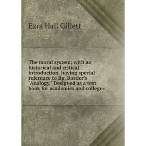   as a text book for academies and colleges Ezra Hall Gillett Books