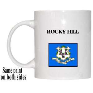  US State Flag   ROCKY HILL, Connecticut (CT) Mug 