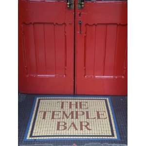  Temple Bar Pub Sign, Temple Bar District, Dublin, Ireland 