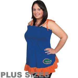  NCAA Florida Gators Womens Royal Blue Summer Night Tank Top 