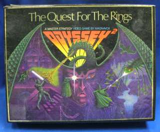 Magnavox Odyssey 2 — Quest for the Rings Video Game in Box  