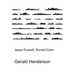  Gerald Henderson Ronald Cohn Jesse Russell Books