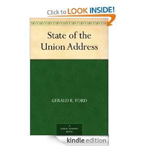 State of the Union Address Gerald R. Ford  Kindle Store