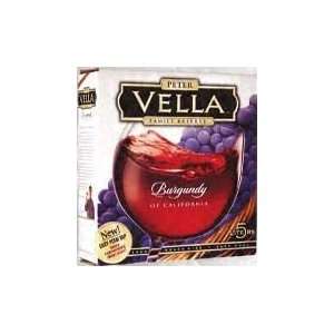  Peter Vella Burgundy 5.00L Grocery & Gourmet Food