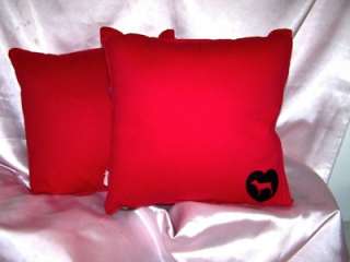 NWT~Victoria Secret PINK DOODLE Pillow Set ~TWO~ CUTE  
