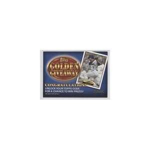  2012 Topps Golden Giveaway Code Cards #GGC1   Ryan Braun 
