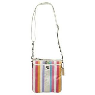 Coach Signature Legacy Stripe Swing Pack Handbag Multicolor 2 by Coach