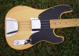 Squier Classic Vibe (Blonde Finish) 50s Bass Guitar with FENDER 