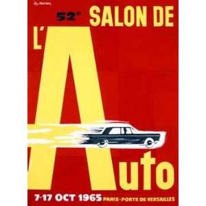  Pierre Fix Masseau   52e Salon de lAuto Giclee on acid 