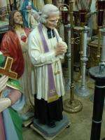 Old Statue of Saint John Vianney, Exceptional Cond.  