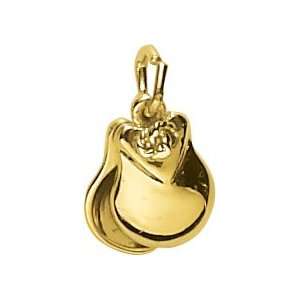  Rembrandt Charms Castanets Charm, 10K Yellow Gold Jewelry