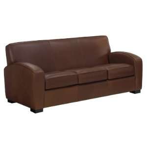   Designer Style Contemporary Leather Queen Sofa Bed