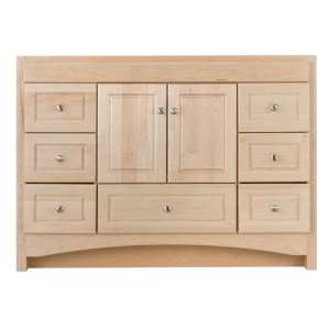  48 Treemont Vanity   Cabinet Only   Natural Maple