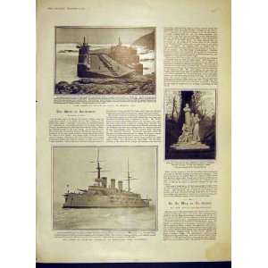   Mossel Bay Russian Warship Pobielda Gounod Paris 1902