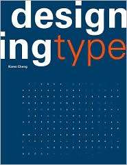 Designing Type, (0300111509), Karen Cheng, Textbooks   